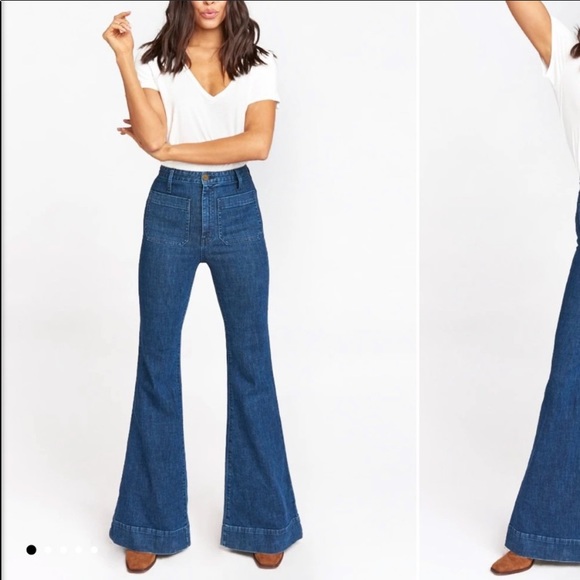 Show Me Your MuMu Denim - Show me your mumu Farrah wide leg jeans